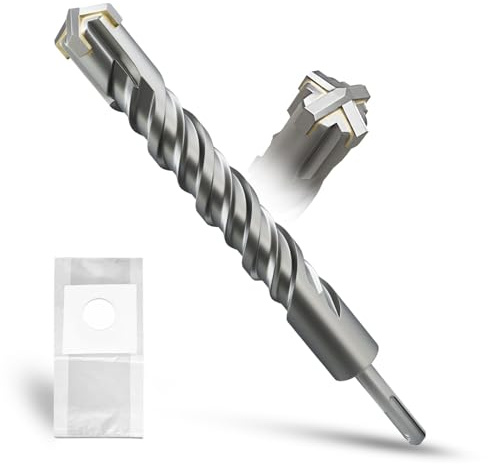 METOTY SDS Plus Bohrer 30mm×260mm，Steinbohrer,Hammerbohrer,Betonbohrer,Für Stein,Beton,Naturstein,Ziegelmauer