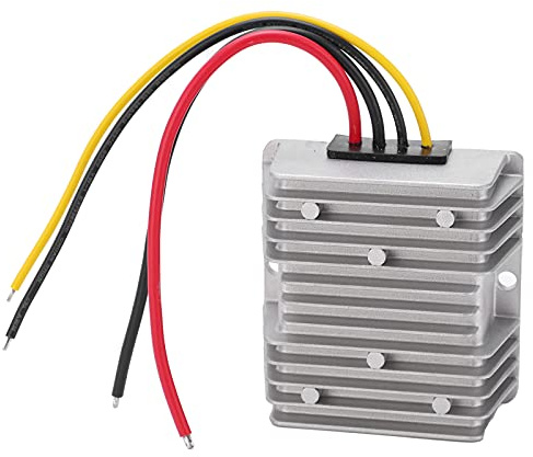 Convertitore di tensione CC-CC ad alta efficienza 9 V a 40 V a 24 V 145 W, alimentatore boost, trasformatore per motori, strisce LED, alluminio pressofuso 74 x 74 x 32 mm