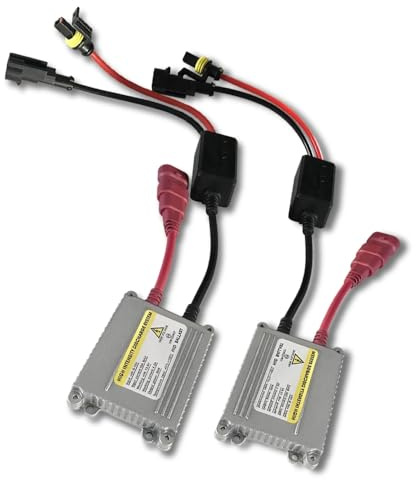 Xenon Scheinwerfer HID Vorschaltgerät Xenon H4 H7 35W 55W Slim Ballast Kit HID Unit Elektronisches Vorschaltgerät Passend for H1 H3 H11 9005(35W,2PCS)