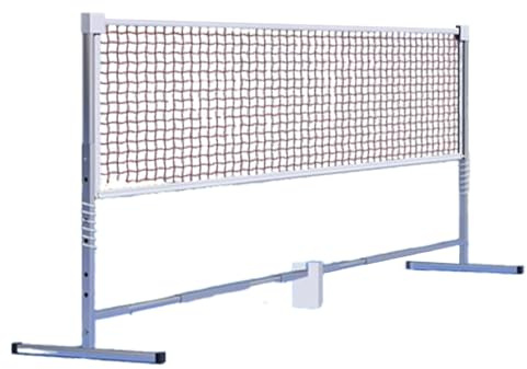 Badminton-Netz, tragbar, höhenverstellbar, Sport-Set mit Rucksack, Trainingsausrüstung für den Innen- und Außenbereich, kompakt und leicht, für Kinder und Erwachsene (16,7 ft/5,1 m)