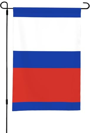 Bandera rusa con estampado de bandera grande para exteriores, bandera de dos caras para exteriores con diseño de impresión completa