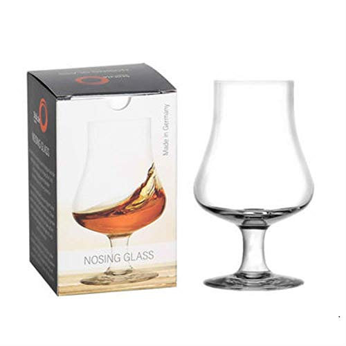 HEHELEBANG Whisky Copita Nosing Glass Crystal Whiskey Goblet ISO Tumbler Brandy Snifters Wine Taster Sommelier Tasting Cup,Gift Box,194ml