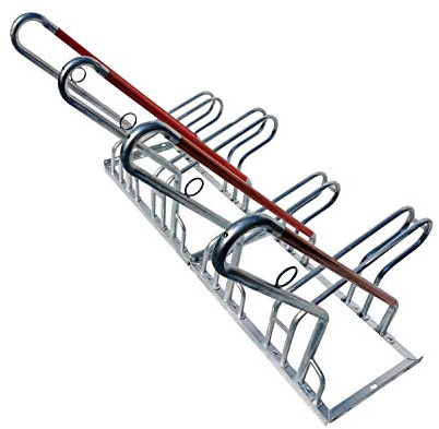 2X 4er Fahrradständer Reihenparker Anlehnparker Anlehnbügel B-Ware mit Diebstahlsicherung