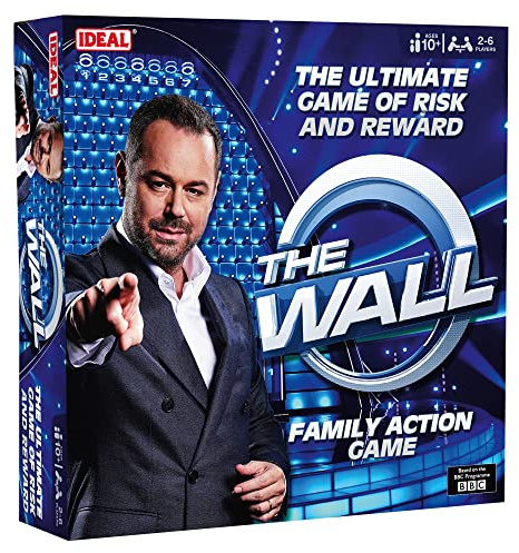 IDEAL | The Wall: The ultimate game of risk and reward | Family TV Show Board Game | For 3+ Players or teams | Ages 10+
