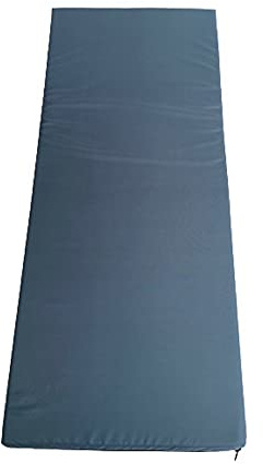 Rattan and Euro Palette Cushions Pallet Waterproof Furniture Cushions Pads ASK Customize SIZE Outdoor Garden Sofa Seat Foam patio bench cushion, (Grey, 3 Seater Bench 140CM x 45cm x 5 cm)