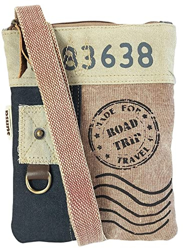 Sunsa Damen kleine Umhängetasche Crossover Bag