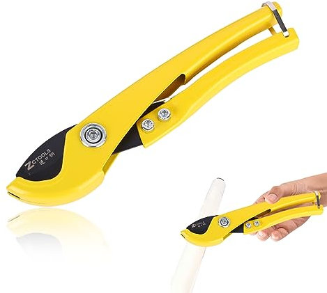 Cesoie per Tubi in Plastica, Tagliatubi in PVC, Tagliatubi in Plastica, Tagliatubi a Cricchetto in Plastica, Tagliatubi Portatile, per Tubi in Plastica PEX, PVC, PPR, Gamma di Taglio:0-35 mm, Butyeak