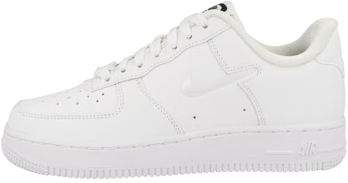 Nike Air Force 1 Low '07 SE Just Do It Triple White, Weiß, 42 EU