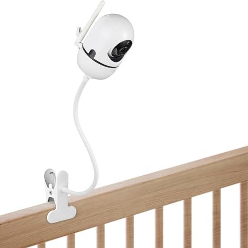 Flexible Babyphone-Halterung kompatibel mit HelloBaby HB65/HB40/HB6550/HB6560/HB66/HB6339/HB6550 Pro, ANMEATE SM935E, Babykamerahalterung ohne Werkzeug oder Wandschäden