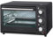 Forno Elettrico per Cottura e Riscaldamento Alimenti - Fornetto Elettrico con Termostato Regolabile, 23x16x27cm, 16L, 1200W, Nero