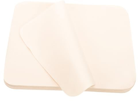 VILLFUL 100sheets DIY Pottery Craft Making Tool Suede Cloth for Clay Pottery Supplies