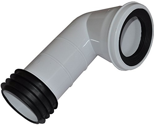 ODSUPPLIES - 90 Degree Bent Toilet Pan Connector | 90 Degree pan Connector/pan connectors/Toilet Connector