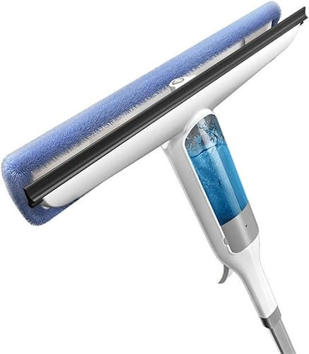 Wrobelax Multifunctional Spray Mop Window Cleaner Glass Wiper Silicone Scraper Shower Floor Cleaning (Size:Fits all,Color:As Show)