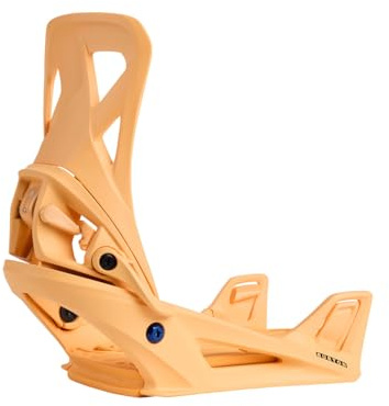 Burton - Fijaciones de snowboard Step on Re:Flex Orange Cream para hombre, talla L, color naranja