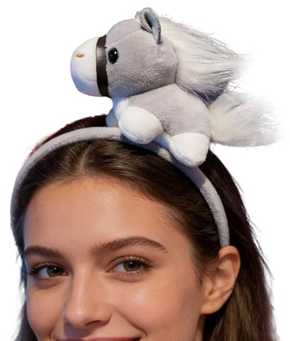 Genérico Party-Kopfschmuck für Damen, zum Thema des Jahres des Pferdes – festliches Kopfzubehör – für Frauen, Partys, Familientreffen, Feiern, Hochzeiten, Konzerte