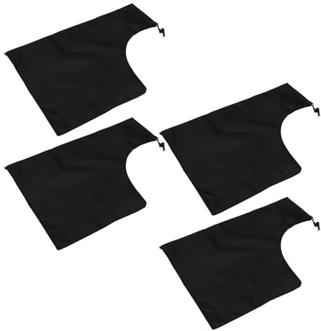 BIUDECO Sacchi di Raccolta Foglie per Soffiatore 4 Pezzi Oxford Resistente con Fondo con Cerniera, Sacco Aspirafoglie Riutilizzabile Grande capacità per Giardino e Prato, Accessori