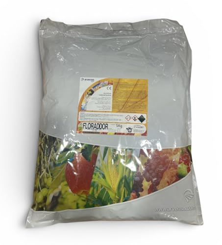 Arvensis Agro FLORADDOR, Abono Orgánico-Mineral Sólido para Floración y Cuajado, con Fósforo, Boro y Calcio, 5 kg