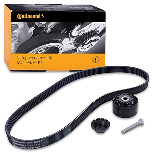 CONTITECH 7PK1035K1 Keilrippenriemensatz Keilrippenriemensatz 7Rippenanzahl + Spannrolle