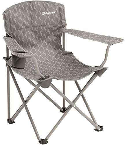 Outwell Klappstuhl Woodland Hills, Silver, 80 x 55 x 82 cm, 470303