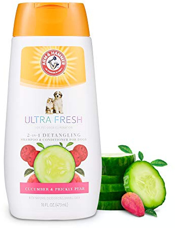 Arm & Hammer Ultra Fresh 2-In-1 Detangling Shampoo + Conditioner With Coconut Oil & Silk Protein FF12653