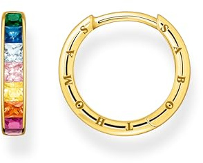 Thomas Sabo Thomas Sabo Damen-Creolen 925er Silber Glasstein