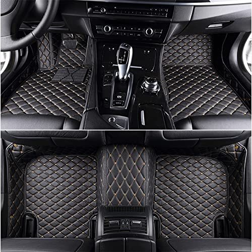 Auto Fußmatten FüR KIA Sorento (UM) 5seats 3.Gen 2015-2020 | All Inclusive Maßgeschneidert Leder Wasserdichte Anti-Rutsch Fussmatten