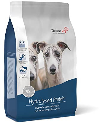 Tierarzt24 Vet Diet Hydrolysed Protein Trockenfutter für Hunde 2,5kg