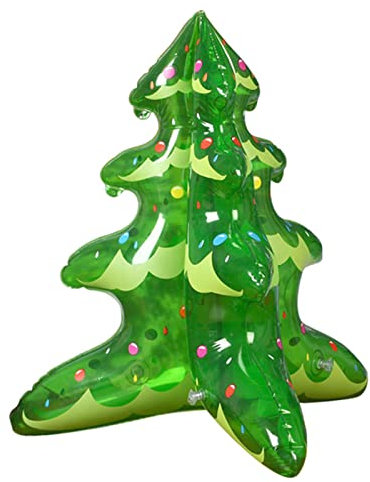 Aufblasbarer Weihnachtsbaumschmuck, Aufblasbarer Weihnachtsbaum, Aufblasbare Weihnachtsdekoration, Aufblasbarer Mini-Weihnachtsbaum, Aufblasbare Innendekoration für Urlaub, Weihnachtsfeier, Grün(#1)