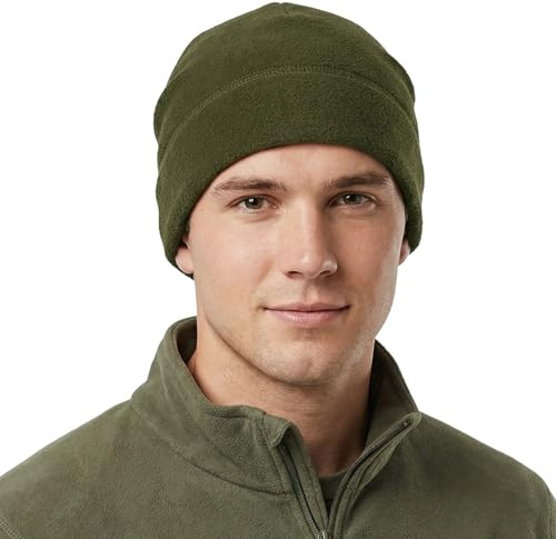 Gorro de invierno cálido para hombre y mujer, unisex, para deportes al aire libre, ciclismo, forro polar, gorro de esquí