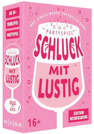 Kylskapspoesi AB KYL43043 Schluck mit Lustig-Weiberabend, Rosa