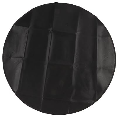 MOUMOUTEN Under Grill Mat, Fireproof and Waterproof Barbecue Mat, Round 36 Inch Grill Floor Mat, Fire Pit Pad for Outdoor BBQ Kettle Charcoal Grill Portable Grill Smoker