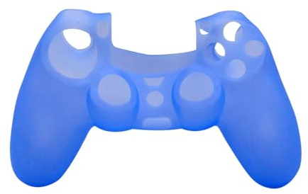 CABLEPELADO Schutzhülle für PS4-Controller, Silikon, flexibel, für PS4-Controller, Blau