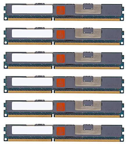 TsoLay 6 memorias RAM DDR3 de 4 GB REG 2RX4 1333 MHz PC3-10600 1,5 V DIMM 240 para memoria RAM de escritorio