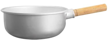 Warmhm Cucchiaio Da Bagno Spesso Con Manico Legno Cucchiaio Versatile Per Cucina Bagno e Campeggio Esterno