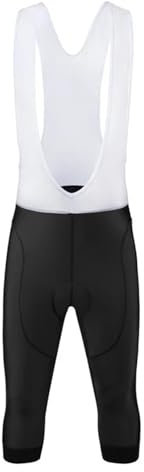 NihaoWXM Rennrad Hose Schwarze Herren-Radhose mit Trägern, Sommer, 19D-Gelpolster, Fahrradhose, 3/4-Hose, Shorts for den Außenbereich, große MTB-Fahrradhose, schnelltrocknend(Black B Shorts,XL)