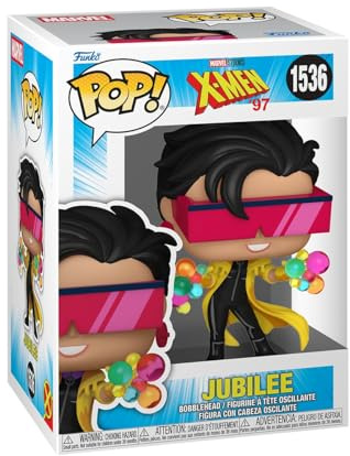 Funko Pop! Marvel: X-Men '97 - Jubilee | Merchandising Oficial de Superheroes - Figura de Vinilo Coleccionable para Decoración - Regalo Friki de Cumpleaños