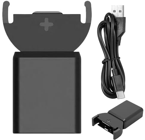 USB Button Battery Charger | Cr Coin Coat Charger | Lithium Rechargeable Batteries Compatible | 3.8 x 2.4 cm Lightweight Compact Easy to Use for House