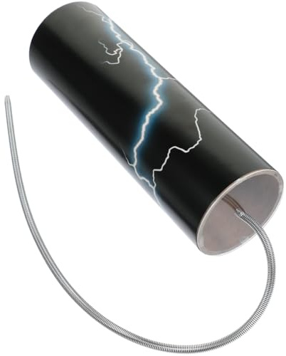 VANZACK Donnertrommel Kinder Thunder Sound Maker Federdrum Percussion Instrument Schlagspielzeug Für Musikalische Früherziehung Leicht Tragbar 20.00 X 6.50 X 6.50 cm 1 Set
