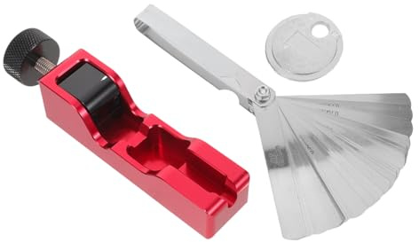 TOPBATHY Distanziatore per Candele Auto Kit di Riparazione Filettature Maschi Attrezzo per Candele di Ricambio Misuratore di Distanza tra Elettrodi Strumento per Regolazione Distanza