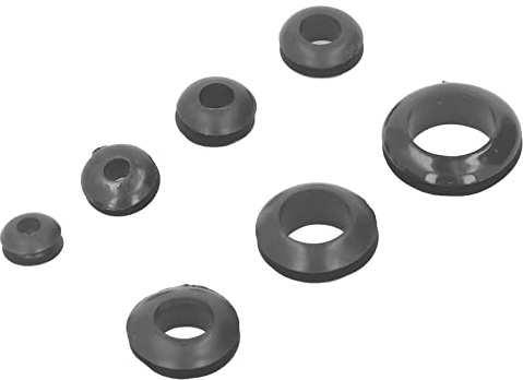 Eujgoov O Kit de Surtido de Anillos, Goma de Nitrilo de Almacenamiento Fácil, 260 Piezas O Anillos de 7 Tamaños Arandelas de Junta de Sellado con Caja de Almacenamiento, Amigable Ambiental, Amplia