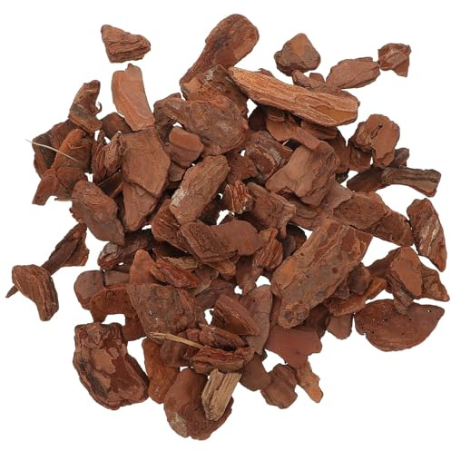 ibasenice 1 Bag Landscaping Mat for Reptile Bark Bedding of Bark Chips for Terrarium Decorations for Turtle Chips and Gecko Substrate in Outdoor Chippings Scenarios
