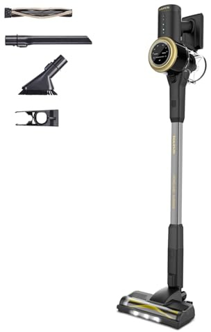 Taurus Homeland Parking - Aspirador escoba, motor digital, 220 W, 80.000 rpm, 20 KPa, baterías litio 25.9V, 55min autonomía, 3 velocidades, parking, zapata turbobrush all-road, triple advance filtres