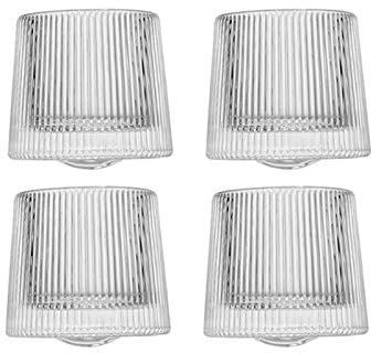 Verres/Verre à Eau 4 pcs Buvant des Lunettes d'épaissie Verre Cristal Verre Verre Verre Whisky Whisky White Wine Tumbler Coupe Cuisine Verrerie Verres Tumbler (Color : A)