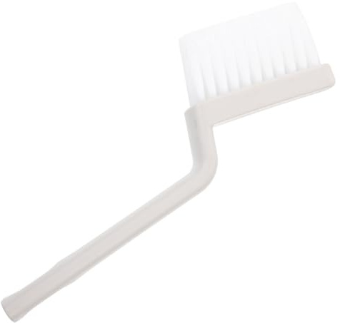 DOITOOL 2pcs Grout Brush with Stiff Bristles Tile Cleaner Tool for Bathroom Kitchen Shower Handle Essential Scrub Brush for Floor and Baseboard Cleaning