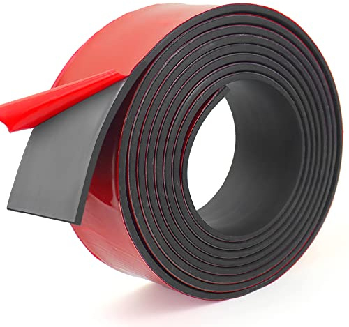 Bandes de caoutchouc néoprène auto-adhésives, plaque de caoutchouc néoprène, tapis en caoutchouc néoprène pour joints DIY, tampons, revêtements de sol, protection, amortisseurs, anti-vibration