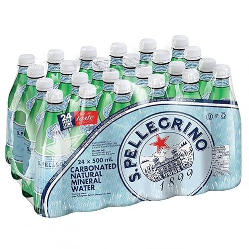San Pellegrino Acqua minerale naturale frizzante 48x500ml (48 BOTTIGLIETTE DA 500 ML)