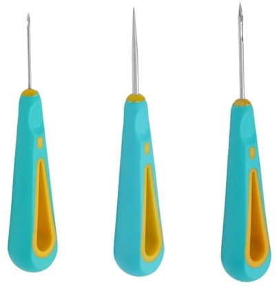 CASNO Molde de silicona, juego de 3 taladros de mano de cono de agujero redondo para moldes de velas de bricolaje, moldes de silicona para hacer agujas de perforación, herramienta de mecha de vela,