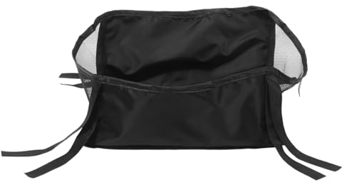 VICASKY Aufbewahrungskorb Einfacher Oxford Unterer Kinderwagen aus für in Viel Großer Stoff mit Platz und Tragfunktion Schwarz für Eltern