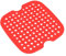 KOCKSHION 1 Pc Pad Friggitrice Teglie Da Forno Tostapane Schermo Roti Microonde Dispositivo Di Scorrimento Dell'apparecchio Filo Scatola Di Pane Fornello Multiuso Ninja Gel Di Silice Rosso