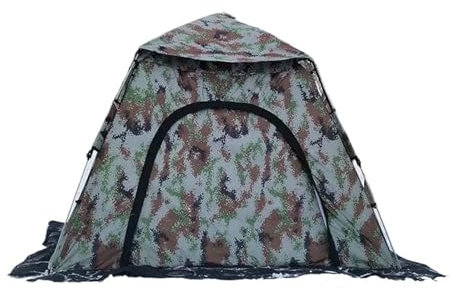 biwakzelt Eisfischen Baumwolle Automatisches Zelt Warmes Eisfischen Einzelzelt Im Freien Campingzelte Regenfeste Touristenzelte Eisfischerzelt(Green)